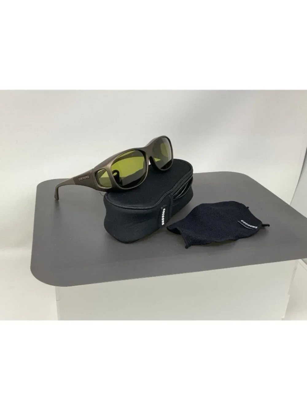 COCOON C405Y SlimLine FLEX2FIT Fitover Yellow Polarized Sand Frame